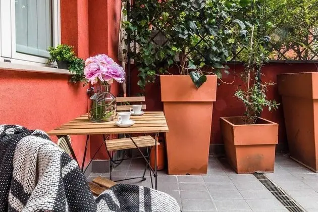 Apart Daire, 1 Yatak Odası, Veranda