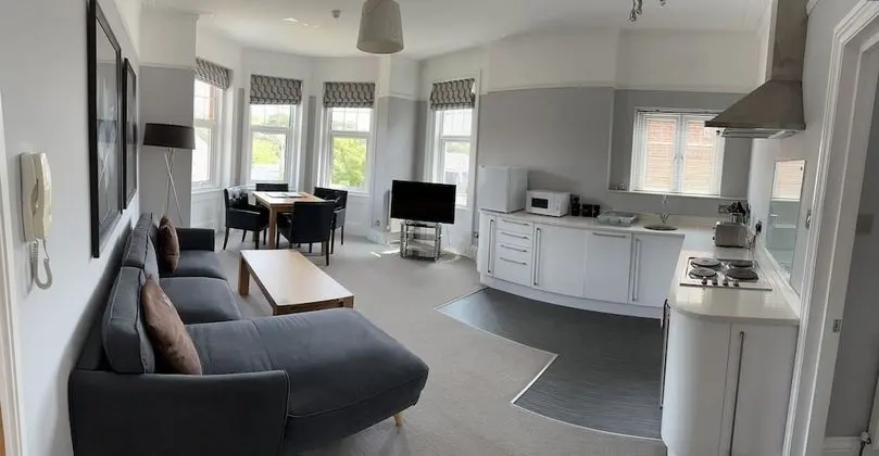 Luxury Apart Daire, Banyolu/Duşlu, Bahçe Manzaralı (Apartment 3)