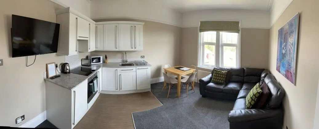 Luxury Apart Daire, Banyolu/Duşlu, Bahçe Manzaralı (Apartment 4)