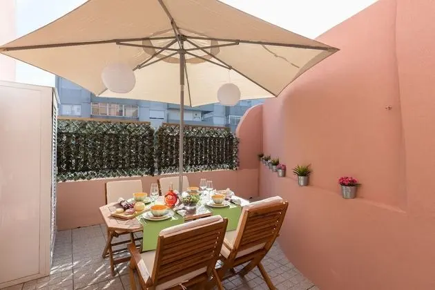 Apart Daire, 1 Yatak Odası, Teras