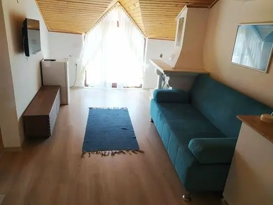 Deluxe Çatı Katı (Loft), 1 Yatak Odası, Şömine, Deniz Manzaralı