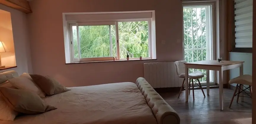 Deluxe Tek Büyük Yataklı Oda, Teras, Bahçe Manzaralı (Viognier )