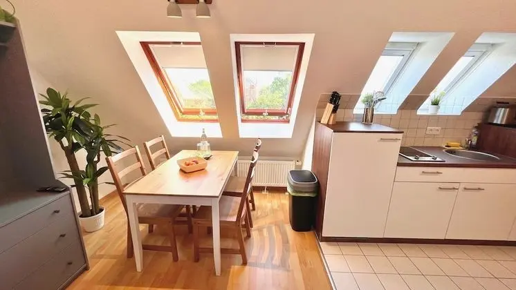 Apart Daire, Özel Banyo, Şehir Manzaralı (Am Jacobsweg Wohnung 2)