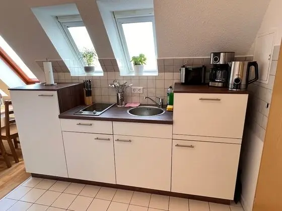 Apart Daire, Özel Banyo, Şehir Manzaralı (Am Jacobsweg Wohnung 2)