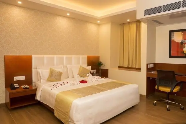 Luxury Tek Büyük Yataklı Oda, Buzdolabı, Şehir Manzaralı