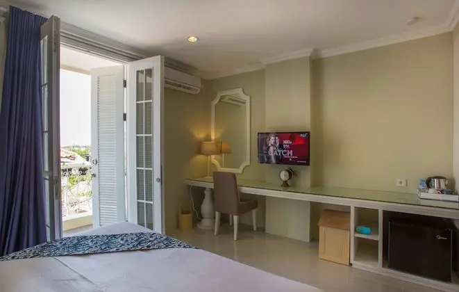 Deluxe Tek Büyük Yataklı Oda, Balkon