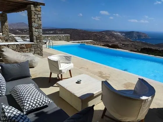 Executive Süit, 2 Yatak Odası, Kişiye Özel Havuzlu, Deniz Manzaralı (Nike)