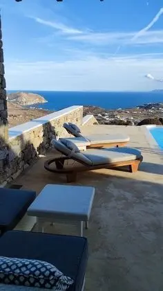 Executive Süit, 2 Yatak Odası, Kişiye Özel Havuzlu, Deniz Manzaralı (Nike)