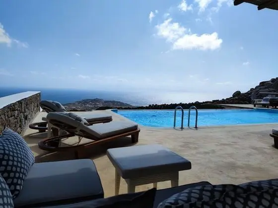 Executive Süit, 2 Yatak Odası, Kişiye Özel Havuzlu, Deniz Manzaralı (Nike)