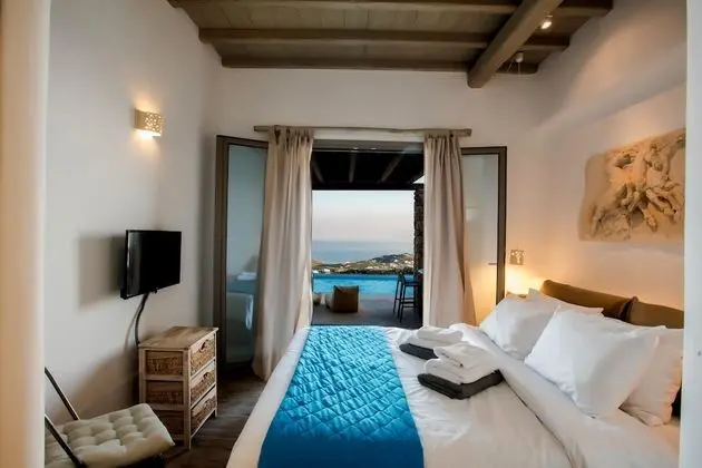 Executive Süit, 2 Yatak Odası, Kişiye Özel Havuzlu, Deniz Manzaralı (Nike)