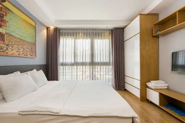 Deluxe Stüdyo, 1 Büyük (Queen) Boy Yatak, Buzdolabı ve Mikrodalga