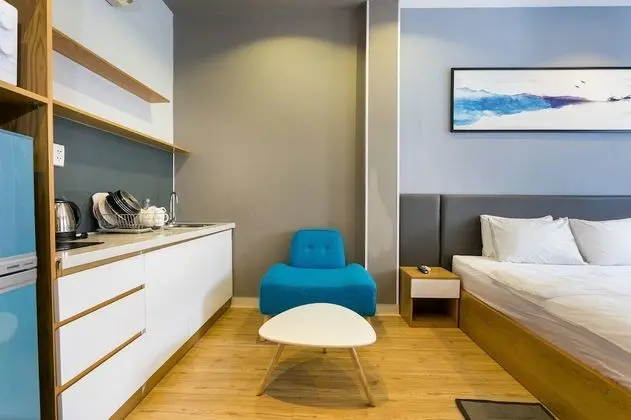 Deluxe Stüdyo, 1 Büyük (Queen) Boy Yatak, Buzdolabı ve Mikrodalga