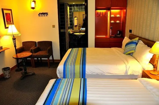 Deluxe Dört Kişilik Oda, 2 Çift Kişilik Yatak, Banyolu/Duşlu