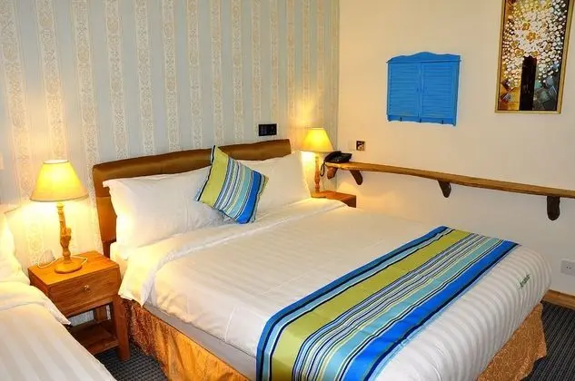 Deluxe Dört Kişilik Oda, 2 Çift Kişilik Yatak, Banyolu/Duşlu