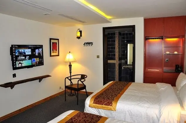 Deluxe Dört Kişilik Oda, 2 Çift Kişilik Yatak, Banyolu/Duşlu