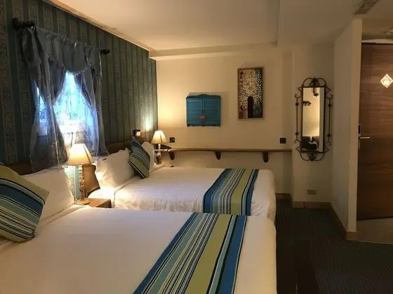 Deluxe Dört Kişilik Oda, 2 Çift Kişilik Yatak, Banyolu/Duşlu