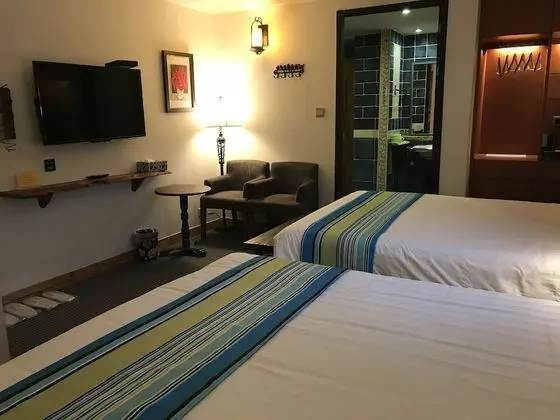 Deluxe Dört Kişilik Oda, 2 Çift Kişilik Yatak, Banyolu/Duşlu