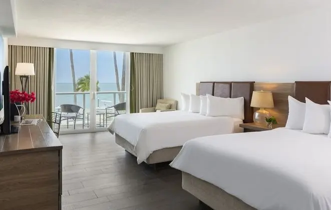 Alligator Reef Oceanfront Room Two Queen beds