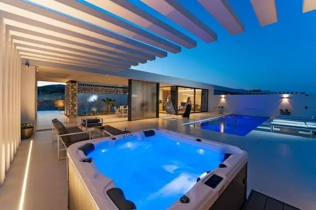 Deluxe Villa, 1 Yatak Odası, Okyanus Manzaralı, Bahçeli