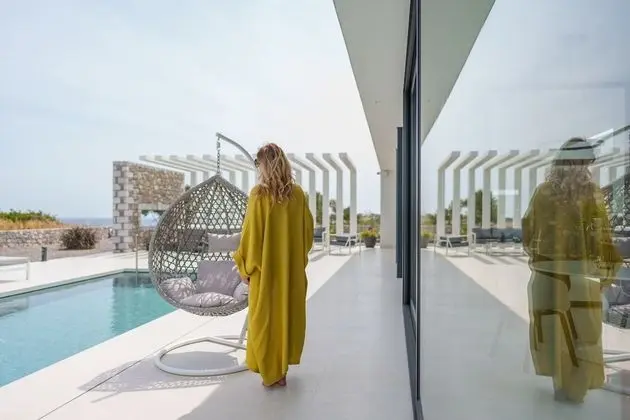 Deluxe Villa, 1 Yatak Odası, Okyanus Manzaralı, Bahçeli