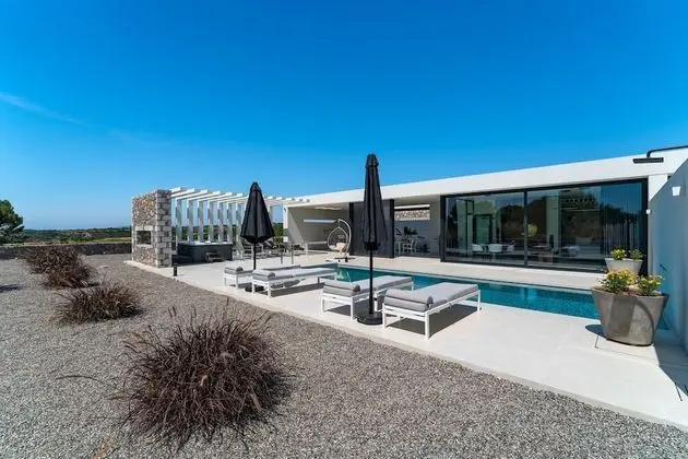 Deluxe Villa, 1 Yatak Odası, Okyanus Manzaralı, Bahçeli