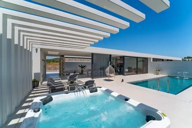 Deluxe Villa, 1 Yatak Odası, Okyanus Manzaralı, Bahçeli