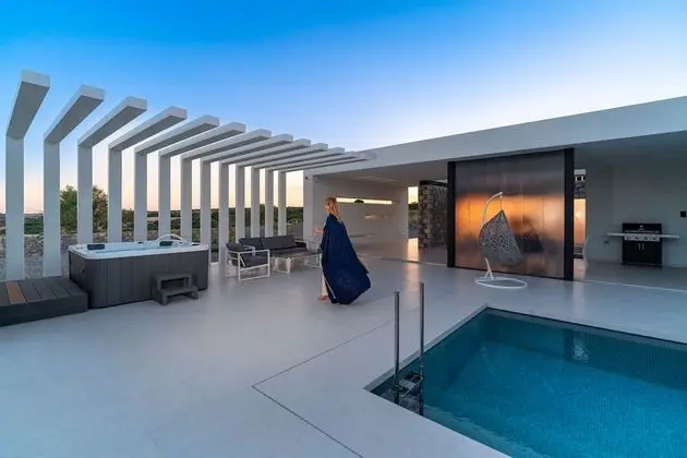 Deluxe Villa, 1 Yatak Odası, Okyanus Manzaralı, Bahçeli