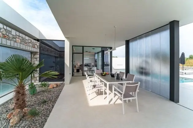 Deluxe Villa, 1 Yatak Odası, Okyanus Manzaralı, Bahçeli