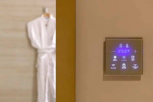 Deluxe Tek Büyük veya İki Ayrı Yataklı Oda, Kısmi Deniz Manzaralı
