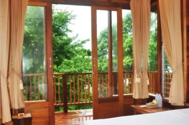 Double Bed Fan Bungalow, Garden View
