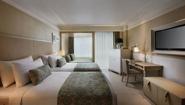 Deluxe Oda, 2 Tek Kişilik Yatak, Tepe Manzaralı