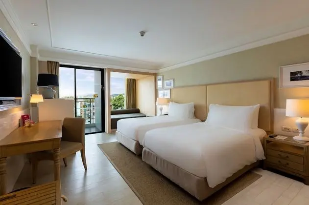 Deluxe Oda, 2 Tek Kişilik Yatak, Tepe Manzaralı