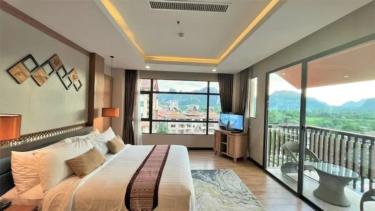 Süit, 1 Yatak Odası, Balkon, Nehir Manzaralı
