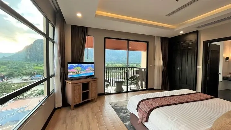 Süit, 1 Yatak Odası, Balkon, Nehir Manzaralı