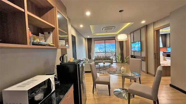 Süit, 1 Yatak Odası, Balkon, Nehir Manzaralı