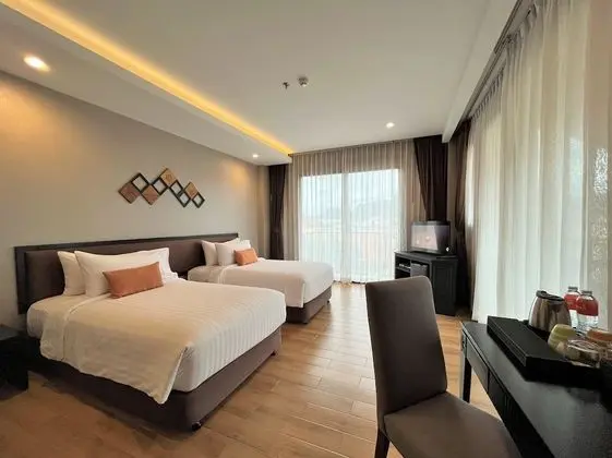 Superior Oda, 2 Tek Kişilik Yatak, Balkon, Nehir Manzaralı
