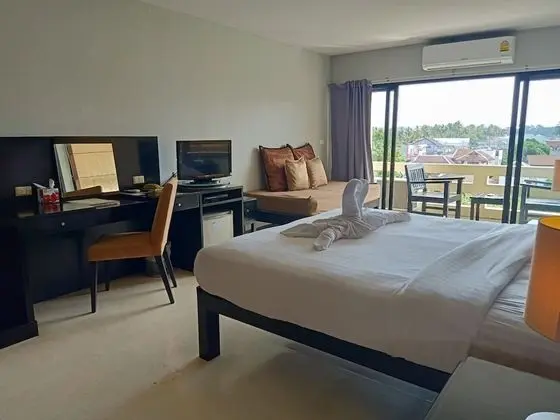 Deluxe Tek Büyük veya İki Ayrı Yataklı Oda, Balkon