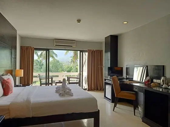 Deluxe Tek Büyük veya İki Ayrı Yataklı Oda, Balkon