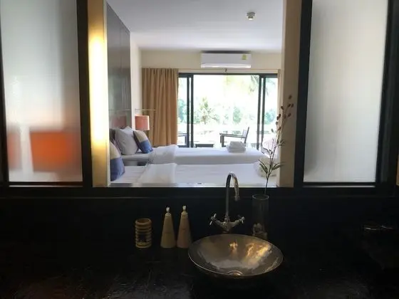 Deluxe Tek Büyük veya İki Ayrı Yataklı Oda, Balkon