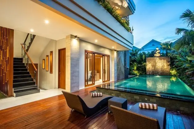 Family Villa, 3 Yatak Odası, Kişiye Özel Havuzlu, Havuz Manzaralı (Pool Suite)