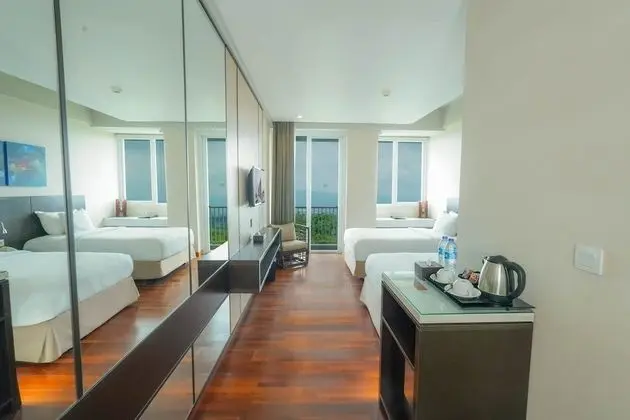 Deluxe İki Ayrı Yataklı Oda, Birden Çok Yatak, Balkon, Dağ Manzaralı