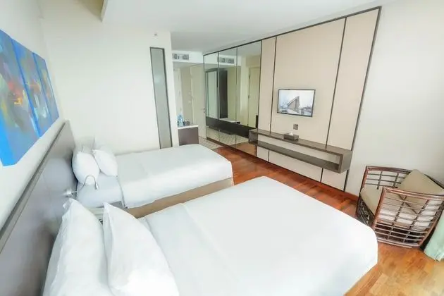 Deluxe İki Ayrı Yataklı Oda, Birden Çok Yatak, Balkon, Dağ Manzaralı