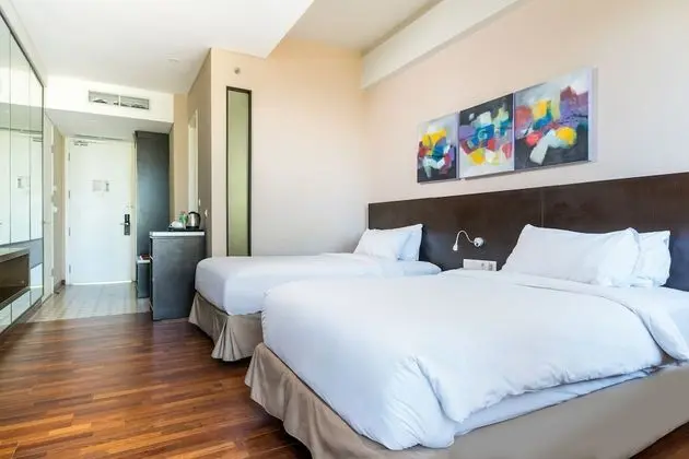 Deluxe İki Ayrı Yataklı Oda, Birden Çok Yatak, Balkon, Dağ Manzaralı