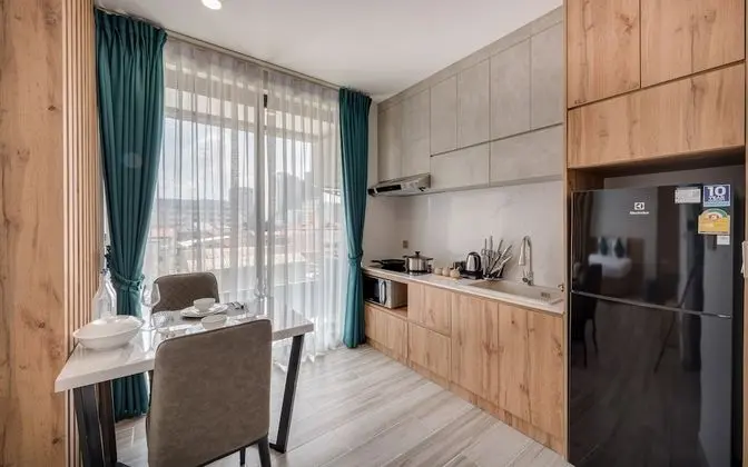 Studio Apartment with Balcony