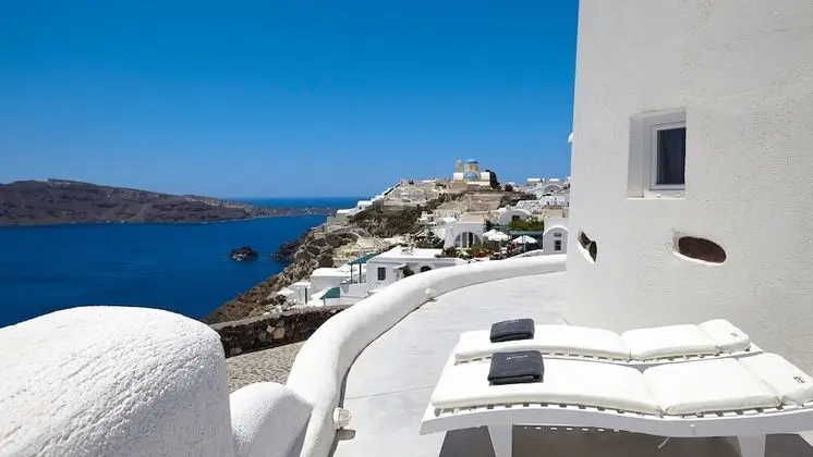 Amaya Windmill Maisonette Caldera View-Outdoor Hot Tub