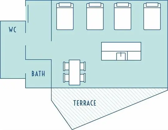Luxury Dört Kişilik Oda, Engellilere Uygun, Sigara İçilmez (MIRE)