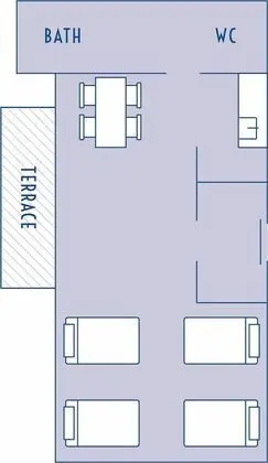 Luxury Dört Kişilik Oda, Sigara İçilmez (SORA)