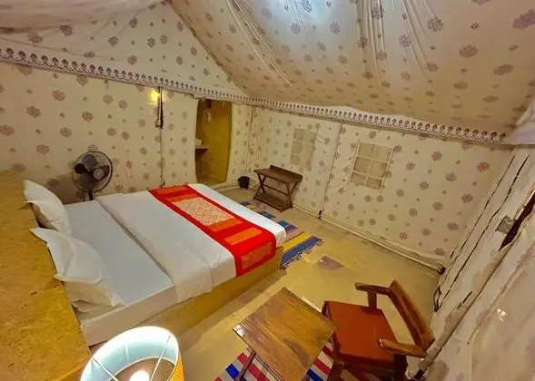 Deluxe Çadır, 1 Çift Kişilik Yatak, Resort Manzaralı, Zemin Kat