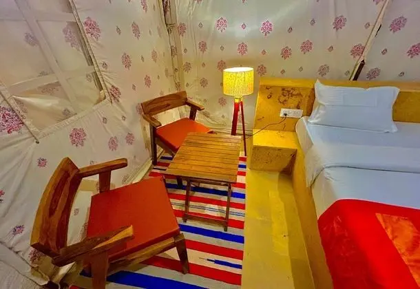 Deluxe Çadır, 1 Çift Kişilik Yatak, Resort Manzaralı, Zemin Kat