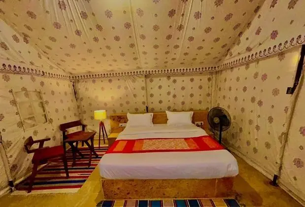 Deluxe Çadır, 1 Çift Kişilik Yatak, Resort Manzaralı, Zemin Kat